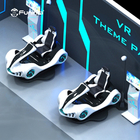 遊園地Neの電気ライド・シミュレータを運転する相互競争のゲームのKarting車VR 9D