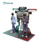 マルチプレイヤー 9D バーチャル リアリティ シミュレーター FPS VR ウォーカー ゲーム シューティング マシン