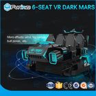 VRのヘルメットが付いている機械式様式のバーチャル リアリティ9D VRの映画館6プレーヤー屋内VRのゲーム