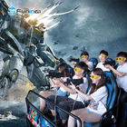VRの射撃のゲーム7Dの映画館のシミュレーターのライダーの金属スクリーン6/9つの座席