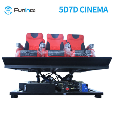 最大容量 500kg 5D 映画館 5D 映画館 デジタルプロジェクション