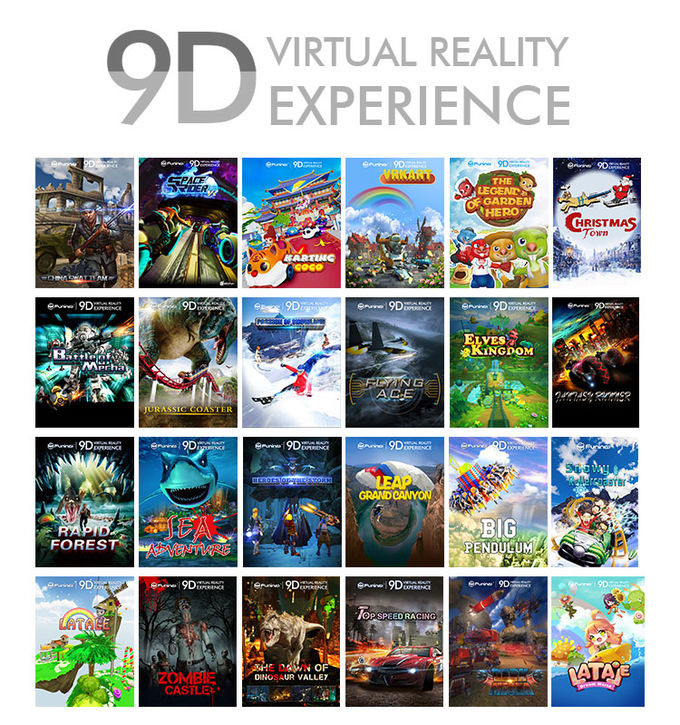 Funin VR 3D VRガラスのバーチャル リアリティのジョイスティックの飛行シミュレータの催し物装置