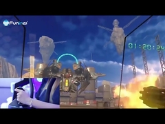 遊園地のゲーム9D VRのシミュレーターの屋内スカイ ダイビング360 VRのシミュレーター