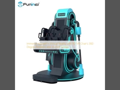 9D VRチェアの360度回転と55インチスクリーンで仮想現実に没入してください