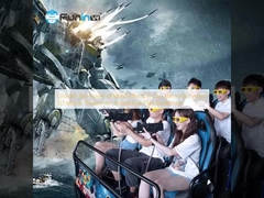 トランポリンパークの興奮を呼ぶ、電気システム5D映画館で風の効果を解き放つ