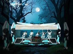 6180*2695*2825mm 9D バーチャルリアリティ シアター ダイナミックライト効果と高画質視覚効果