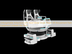 忘れられない冒険、スチールメタルシングルプレイヤーVRアミューズメントパーク機器でスリルを解き放て