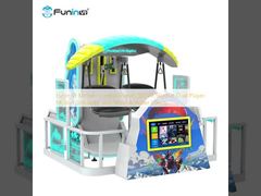 Funin Vr モーションコントロール 6席 9D VR スカイダイブ デュアルプレイヤー モーションシミュレーター 風と水の効果付き