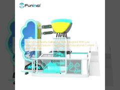 子供向けに設計された青いバーチャルリアリティゲーム。楽しい教育コンテンツと安全なプレイを組み合わせ、低メンテナンス機能を備えています。