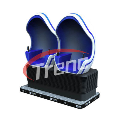 黒い小型動的9Dバーチャル リアリティのシミュレーター、1080P HDは視野9Dの行為の映画館を放します