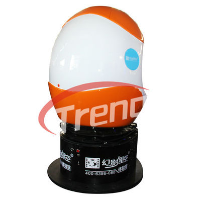 電気卵の形のオクルスの切れ間9Dの映画館のシミュレーター没入型 360度の回転