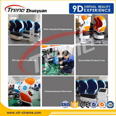 モーター ショーのための娯楽ジェット コースター9Dのバーチャル リアリティのシミュレーター6の座席
