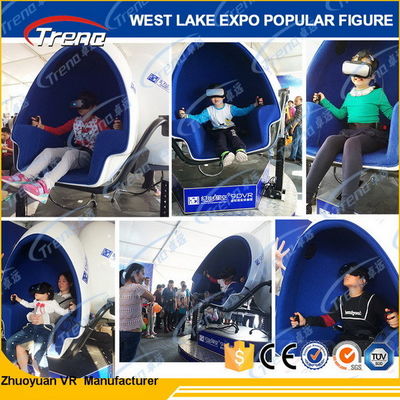 HD 1080Pガラスが付いている魅力的な360程度のテーマ パーク9D VRのシミュレーター