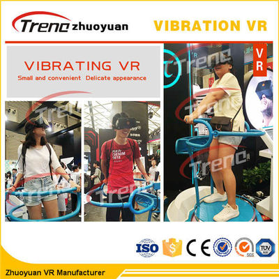 遊園地の自動車運転のVive相互装置が付いている9D映画館のシミュレーター