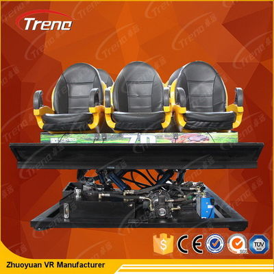 屋内XDの映画館は、6 DOFの電気7D映画館装置ISO 9001承認しました