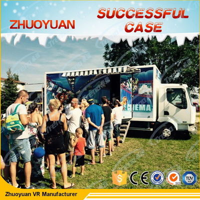 照明/雨シミュレーションを用いる移動可能ですばらしい7D映画館のシミュレーター6の座席