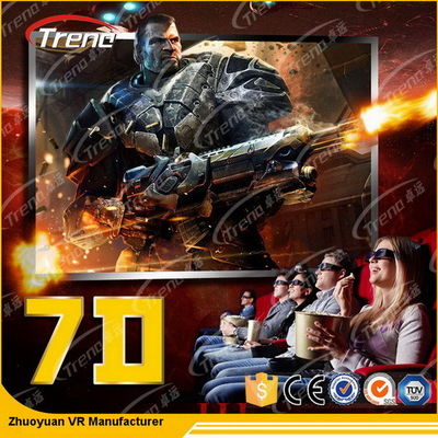 油圧装置が付いている移動可能なデジタル制御7Dの映画館4の座席/6つの座席