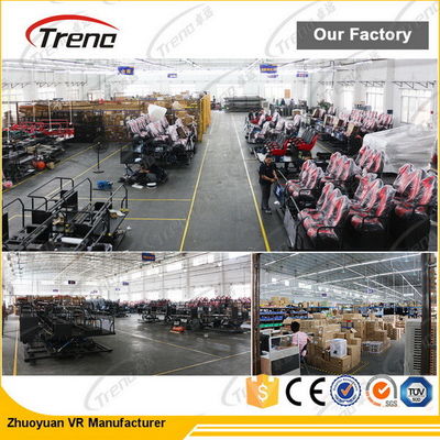 6スクリーンの表示システムが付いているDOFのテーマ パークの催し物7Dの映画館