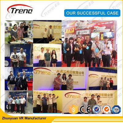 AC 220V 9D映画館のシミュレーターのバーチャル リアリティ装置アーケードのための6人のプレーヤー
