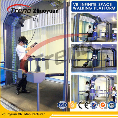 射撃銃のショッピング モールのための歩くバーチャル リアリティのシミュレーター360°のヘッド追跡