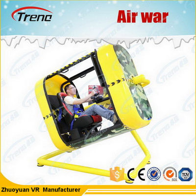 飛行の経験のワン・プレーヤー360の程度VRの飛行シミュレータ