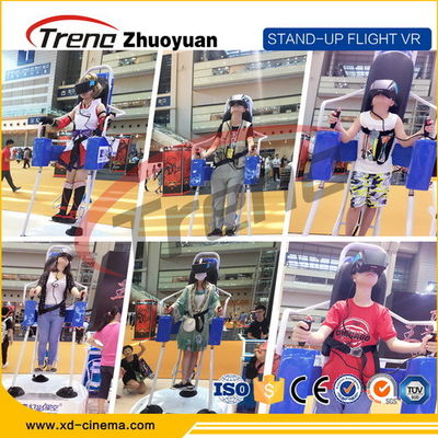 卵機械ビデオ ゲーム9Dのバーチャル リアリティの飛行シミュレータはフィットネス・センターを擁護します