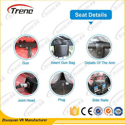 テーマ パークのためのシミュレーターを運転する特殊効果5Dの映画館のバーチャル リアリティ