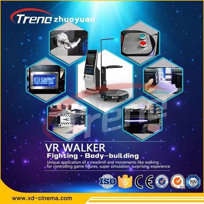 800ワット9Dのバーチャル リアリティのトレッドミル/射撃の戦いのゲームを黒くして下さい
