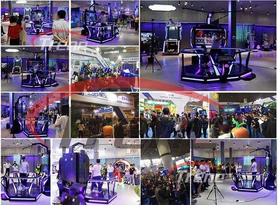 HTC VIVEのバーチャル リアリティの宇宙遊泳の黒の射撃のゲーム9Dの行為の映画館