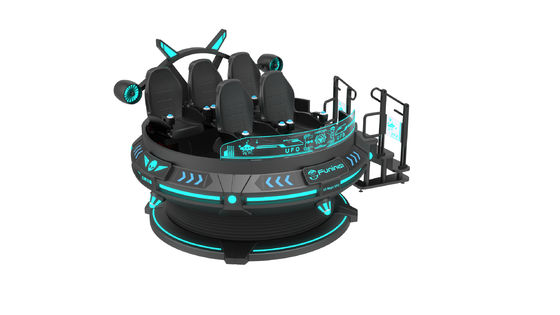 エンターテインメント 55インチスクリーン 9D VRチェア AC220V 5席