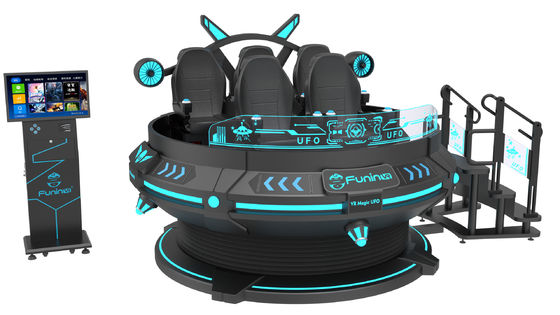 エンターテインメント 55インチスクリーン 9D VRチェア AC220V 5席