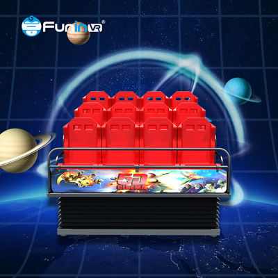 スクウェアカスタマイズされた5D映画映画劇場 9-48席と電源システム