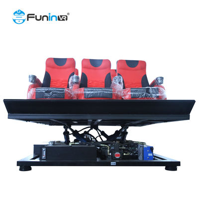 ショッピングモール 5D 映画劇場 9-48人用 パーソナライズされたスクエアデザイン 3 月間更新 1 映画