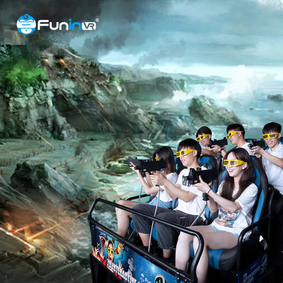 トランポリンパークの興奮のために電動システム5D映画館