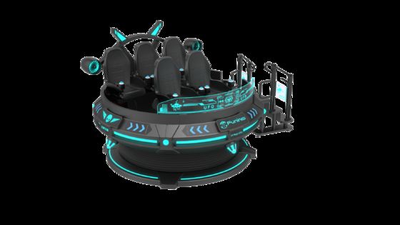 6人座9DVRVR映画 220V/2.4KWの電圧とコンピュータ I5 1650 8G 240Gであなたのエンターテインメントビジネスをアップグレードしてください