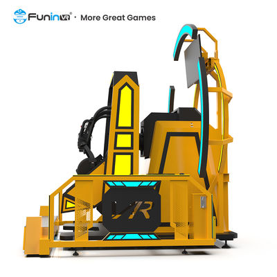 360°回転VRフライトシミュレーター 没入型ローラーコースター VRアーケードゲーム機