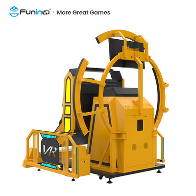 360°回転VRフライトシミュレーター 没入型ローラーコースター VRアーケードゲーム機