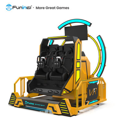 360°回転VRフライトシミュレーター 没入型ローラーコースター VRアーケードゲーム機