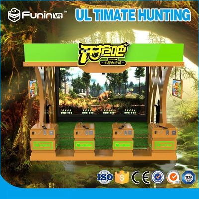 射撃のゲームのバーチャル リアリティ機械220V VRはゲーム装置の刺激的な銃を出版します