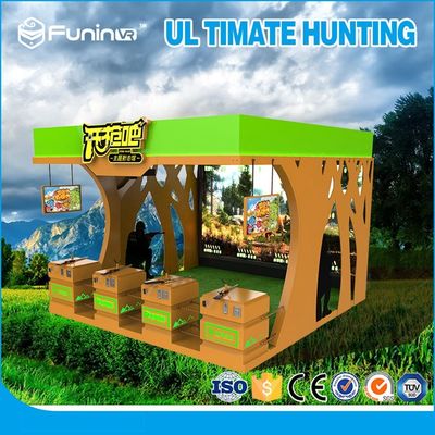 射撃のゲームのバーチャル リアリティ機械220V VRはゲーム装置の刺激的な銃を出版します