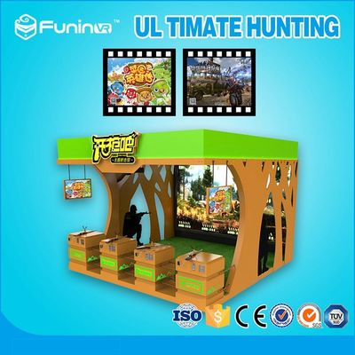 射撃のゲームのバーチャル リアリティ機械220V VRはゲーム装置の刺激的な銃を出版します