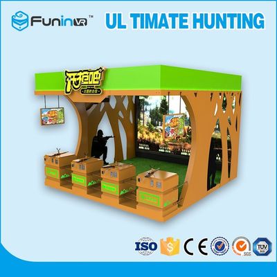 射撃のゲームのバーチャル リアリティ機械220V VRはゲーム装置の刺激的な銃を出版します