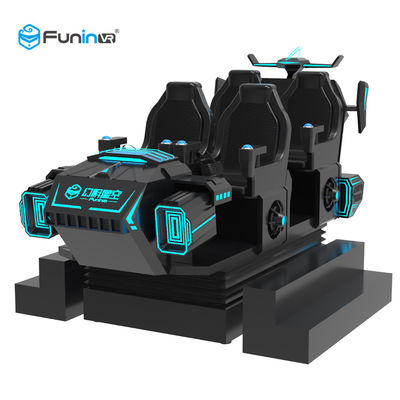 3.8KW 9Dの仮想世界のシミュレーターVRの相互射撃のゲーム子供のための6つの座席