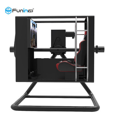 9D VRのシミュレーターの回転220Vを飛ばすゲーム センターVR 720度1年の保証