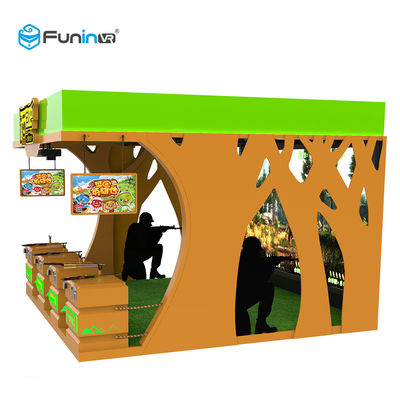 射撃のゲームのバーチャル リアリティ機械220V VRはゲーム装置の刺激的な銃を出版します