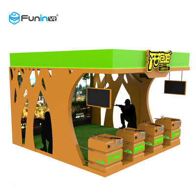 射撃のゲームのバーチャル リアリティ機械220V VRはゲーム装置の刺激的な銃を出版します