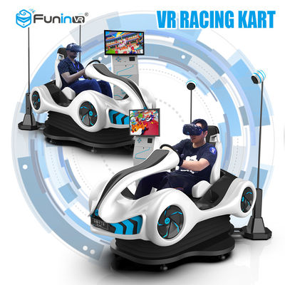 ゲームのKarting車のバーチャル リアリティ装置220V 2.0のオーディオ・システムを競争させる9D VR