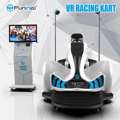 ゲームのKarting車のバーチャル リアリティ装置220V 2.0のオーディオ・システムを競争させる9D VR