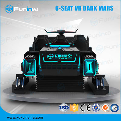 保証12か月のの魅力的な6座席9Dバーチャル リアリティのシミュレーター