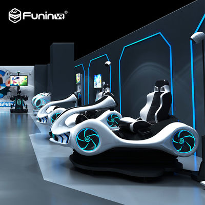 ゲームのKarting車の新製品のバーチャル リアリティ装置220V 2.0のオーディオ・システム9D VRの競争